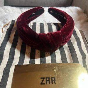 Lele Sadoughi signature knot headband in velvet